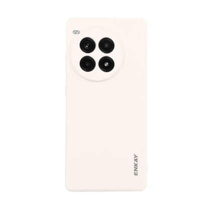 ENKAY Liquid Silicone Soft Shockproof Phone Case, For OnePlus Ace 3 Pro, For OnePlus Nord CE4, For OnePlus 12, For OnePlus 11