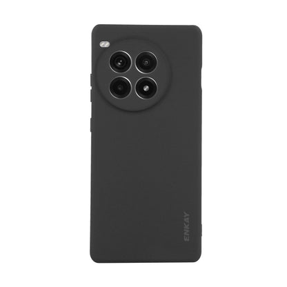ENKAY Liquid Silicone Soft Shockproof Phone Case, For OnePlus Ace 3 Pro, For OnePlus Nord CE4, For OnePlus 12, For OnePlus 11