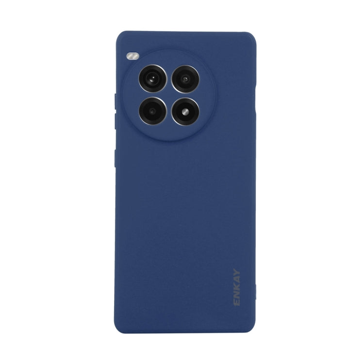 ENKAY Liquid Silicone Soft Shockproof Phone Case, For OnePlus Ace 3 Pro, For OnePlus Nord CE4, For OnePlus 12, For OnePlus 11