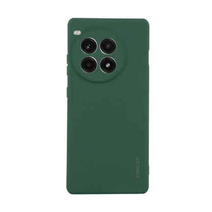 ENKAY Liquid Silicone Soft Shockproof Phone Case, For OnePlus Ace 3 Pro, For OnePlus Nord CE4, For OnePlus 12, For OnePlus 11