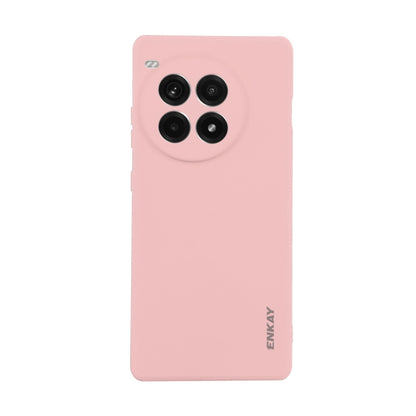 ENKAY Liquid Silicone Soft Shockproof Phone Case, For OnePlus Ace 3 Pro, For OnePlus Nord CE4, For OnePlus 12, For OnePlus 11