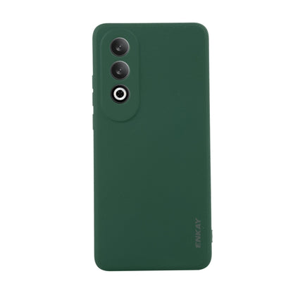 ENKAY Liquid Silicone Soft Shockproof Phone Case, For OnePlus Ace 3 Pro, For OnePlus Nord CE4, For OnePlus 12, For OnePlus 11