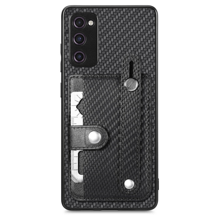 Wristband Kickstand Wallet Back Phone Case with Tool Knife