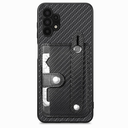 Wristband Kickstand Wallet Back Phone Case with Tool Knife