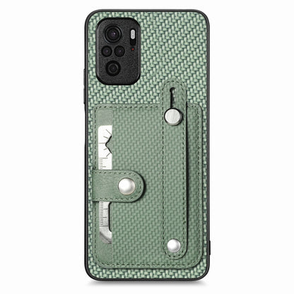 Wristband Kickstand Card Wallet Back Phone Case with Tool Knife, For Xiaomi 11T, For Xiaomi 11 Lite, For Redmi Note 10 Pro, For Redmi Note 10, For Redmi Note 9S
