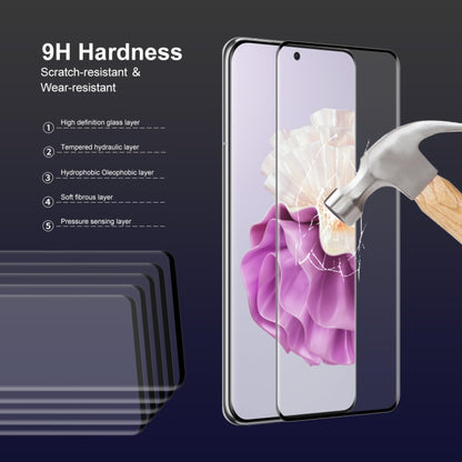 ENKAY 3D Curved Full Glue Hot Bending Tempered Glass Full Film, For Huawei P60 Pro / Art(1pc)