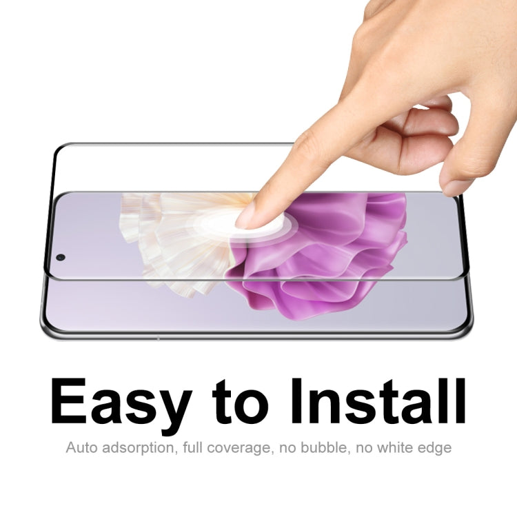 5pcs ENKAY 3D Curved Full Glue Hot Bending Tempered Glass Full Film, For Huawei P60 Pro / Art(5pcs)