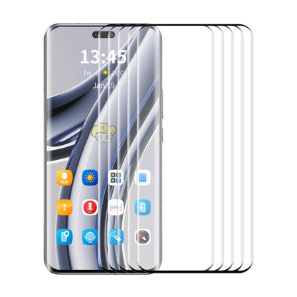 5pcs ENKAY 3D Hot Bending Side Glue Tempered Glass Full Film, For Huawei Mate 70 Air, For Huawei nova 14 Ultra, For Huawei Mate 70 Pro, For Huawei nova 13 Pro, For Huawei P60 Pro / Art, For Huawei Pura 70 Pro / 70 Pro+ / 70 Ultra                       ...