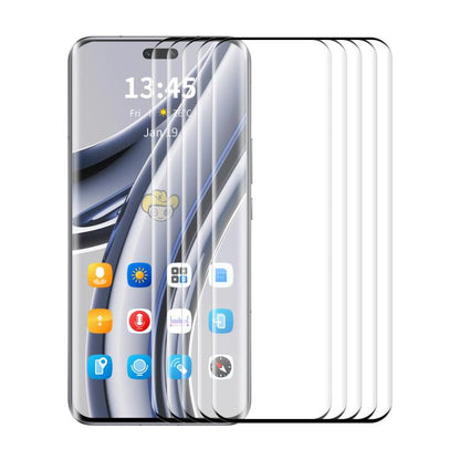 5pcs ENKAY 3D Hot Bending Side Glue Tempered Glass Full Film, For Huawei Mate 70 Air, For Huawei nova 14 Ultra, For Huawei Mate 70 Pro, For Huawei nova 13 Pro, For Huawei P60 Pro / Art, For Huawei Pura 70 Pro / 70 Pro+ / 70 Ultra                       ...