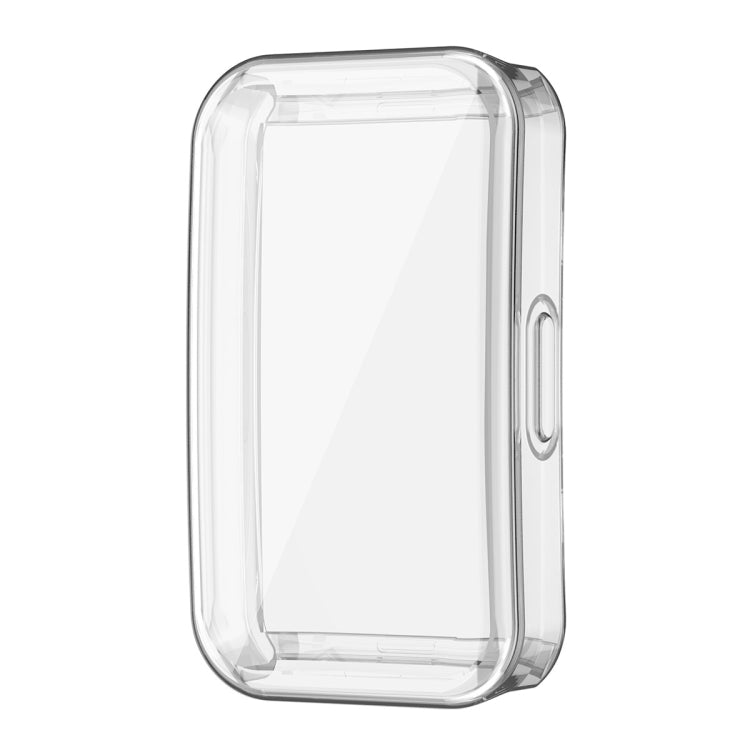 ENKAY Hat-Prince Full Coverage Transparent Soft TPU Watch Case with Screen Protection, For Huawei Band 8 / 9