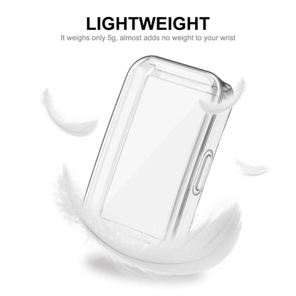 ENKAY Hat-Prince Full Coverage Transparent Soft TPU Watch Case with Screen Protection, For Huawei Band 8 / 9