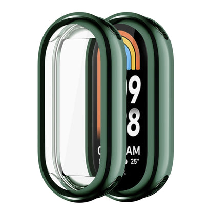 ENKAY Hat-Prince Full Coverage Electroplated Soft TPU Case with Screen Protection, For Xiaomi Mi Band 8