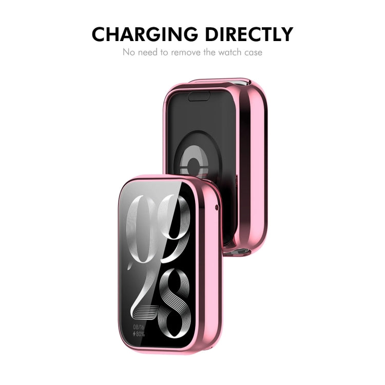 ENKAY Hat-Prince Full Coverage Transparent Soft TPU Case with Screen Protection, For Xiaomi Mi Band 8 Pro, For Xiaomi Mi Band 8, For Xiaomi Smart Band 9 / 9 NFC