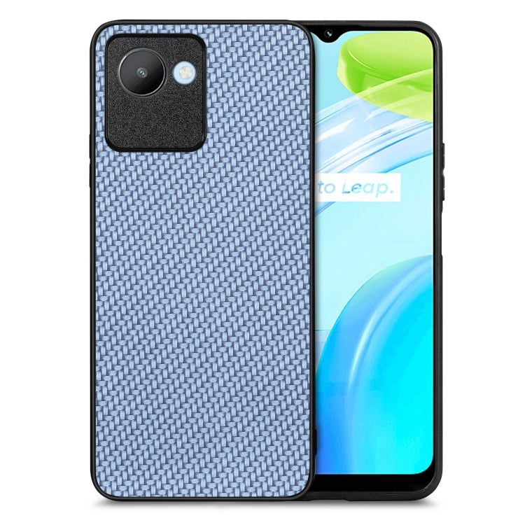 Carbon Fiber Texture Leather Back Cover Phone Case, For Realme 14 Pro+, For Realme 14 Pro, For Realme Neo7, For Realme C30