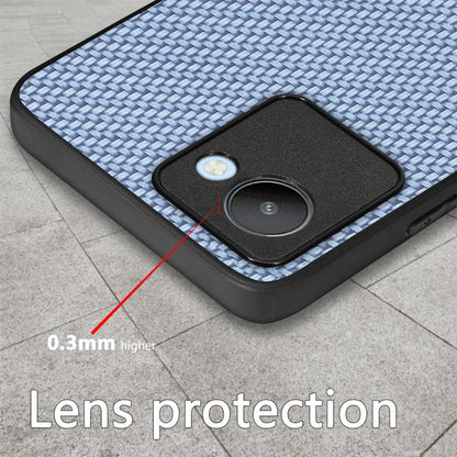 Carbon Fiber Texture Leather Back Cover Phone Case, For Realme 14 Pro+, For Realme 14 Pro, For Realme Neo7, For Realme C30