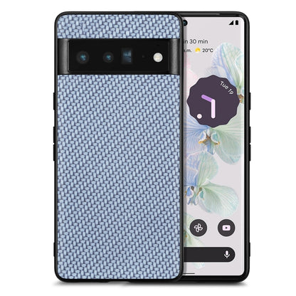 Carbon Fiber Texture Leather Back Cover Phone Case, For Google Pixel 10 Pro XL, For Google Pixel 10 / 10 Pro, For Google Pixel 9a, For Google Pixel 9 Pro XL, For Google Pixel 9 / 9 Pro, For Google Pixel 7a, For Google Pixel 6a, For Google Pixel 6 Pro  ...