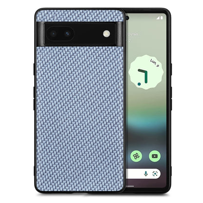 Carbon Fiber Texture Leather Back Cover Phone Case, For Google Pixel 10 Pro XL, For Google Pixel 10 / 10 Pro, For Google Pixel 9a, For Google Pixel 9 Pro XL, For Google Pixel 9 / 9 Pro, For Google Pixel 7a, For Google Pixel 6a, For Google Pixel 6 Pro  ...