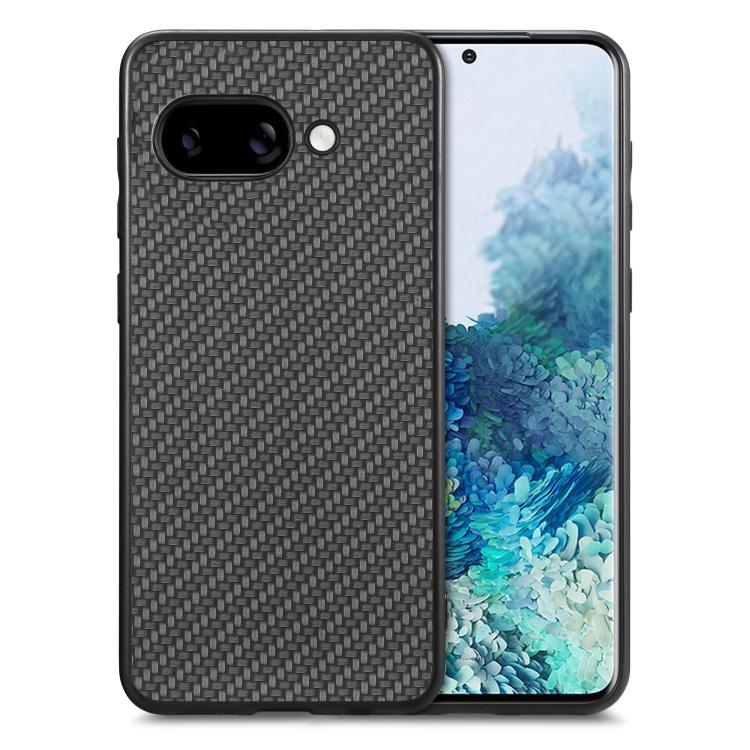 Carbon Fiber Texture Leather Back Cover Phone Case, For Google Pixel 10 Pro XL, For Google Pixel 10 / 10 Pro, For Google Pixel 9a, For Google Pixel 9 Pro XL, For Google Pixel 9 / 9 Pro, For Google Pixel 7a, For Google Pixel 6a, For Google Pixel 6 Pro  ...