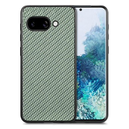 Carbon Fiber Texture Leather Back Cover Phone Case, For Google Pixel 10 Pro XL, For Google Pixel 10 / 10 Pro, For Google Pixel 9a, For Google Pixel 9 Pro XL, For Google Pixel 9 / 9 Pro, For Google Pixel 7a, For Google Pixel 6a, For Google Pixel 6 Pro  ...