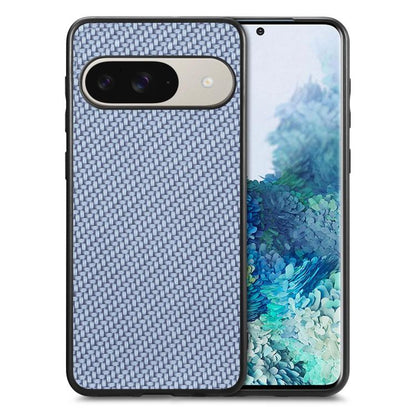Carbon Fiber Texture Leather Back Cover Phone Case, For Google Pixel 10 Pro XL, For Google Pixel 10 / 10 Pro, For Google Pixel 9a, For Google Pixel 9 Pro XL, For Google Pixel 9 / 9 Pro, For Google Pixel 7a, For Google Pixel 6a, For Google Pixel 6 Pro  ...