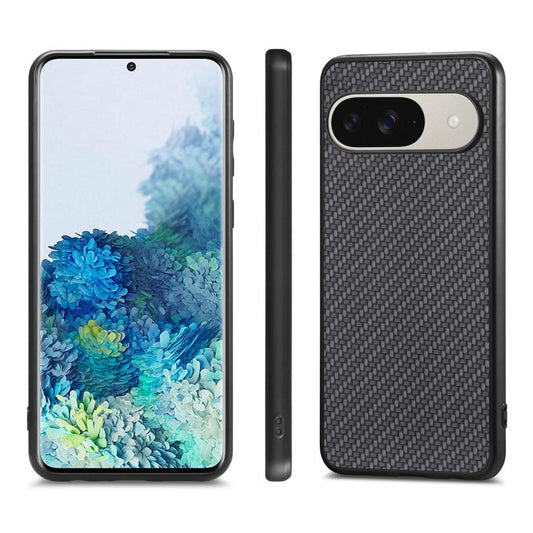 Carbon Fiber Texture Leather Back Cover Phone Case, For Google Pixel 11 Pro XL, For Google Pixel 11, For Google Pixel 11 Pro, For Google Pixel 10 Pro XL, For Google Pixel 9a, For Google Pixel 9 Pro XL, For Google Pixel 7a, For Google Pixel 6a          ...