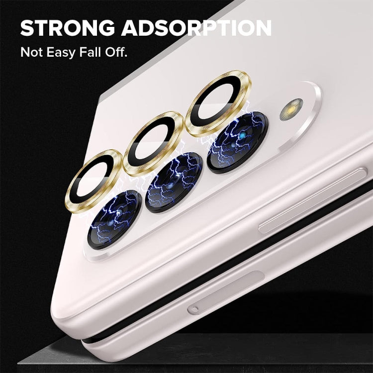 ENKAY Hat-Prince 9H Rear Lens Aluminium Alloy Tempered Glass Film, For Samsung Galaxy Z Fold5 / A25 5G, For Samsung Galaxy Z Flip5