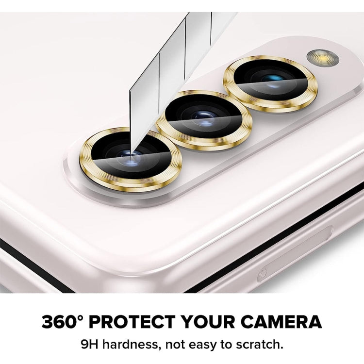 ENKAY Hat-Prince 9H Rear Lens Aluminium Alloy Tempered Glass Film, For Samsung Galaxy Z Fold5 / A25 5G, For Samsung Galaxy Z Flip5