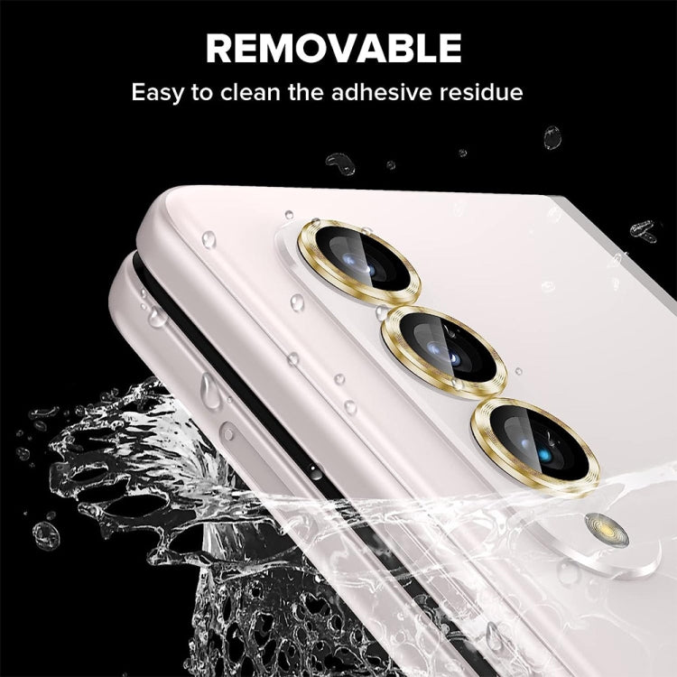 ENKAY Hat-Prince 9H Rear Lens Aluminium Alloy Tempered Glass Film, For Samsung Galaxy Z Fold5 / A25 5G, For Samsung Galaxy Z Flip5