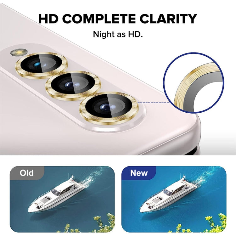 ENKAY Hat-Prince 9H Rear Lens Aluminium Alloy Tempered Glass Film, For Samsung Galaxy Z Fold5 / A25 5G, For Samsung Galaxy Z Flip5