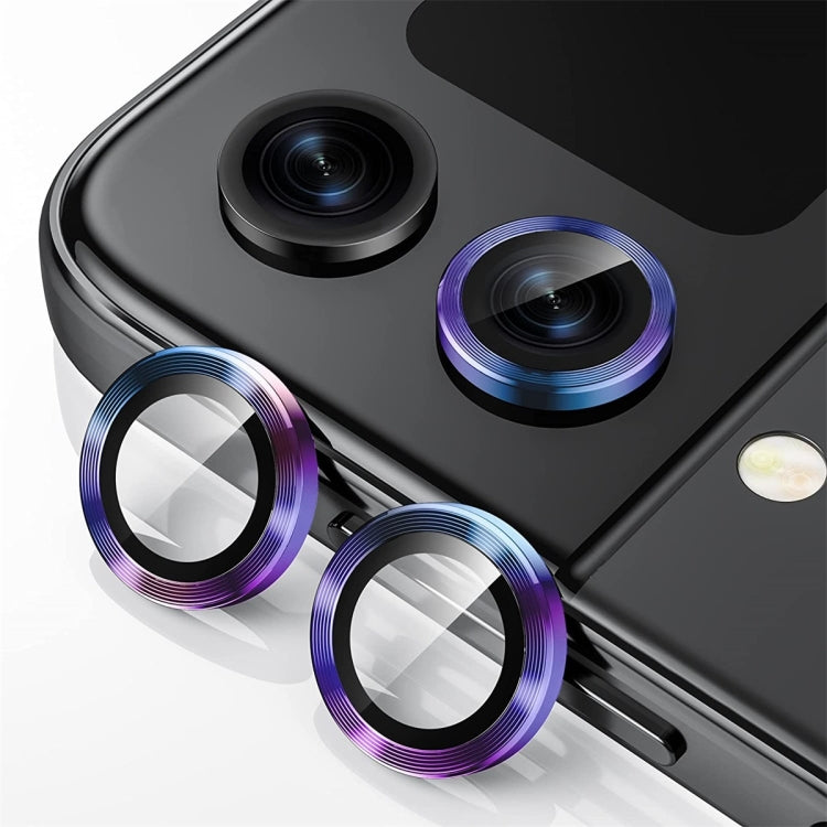 ENKAY Hat-Prince 9H Rear Lens Aluminium Alloy Tempered Glass Film, For Samsung Galaxy Z Fold5 / A25 5G, For Samsung Galaxy Z Flip5