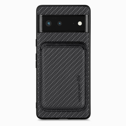 Carbon Fiber Leather Card Magsafe Phone Case, For Google Pixel 10 Pro XL, For Google Pixel 9 Pro XL, For Google Pixel 10 / 10 Pro, For Google Pixel 9 / 9 Pro, For Google Pixel 9a, For Google Pixel 7 Pro, For Google Pixel 7, For Google Pixel 6