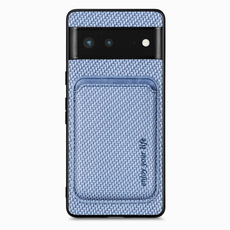 Carbon Fiber Leather Card Magsafe Phone Case, For Google Pixel 10 Pro XL, For Google Pixel 9 Pro XL, For Google Pixel 10 / 10 Pro, For Google Pixel 9 / 9 Pro, For Google Pixel 9a, For Google Pixel 7 Pro, For Google Pixel 7, For Google Pixel 6