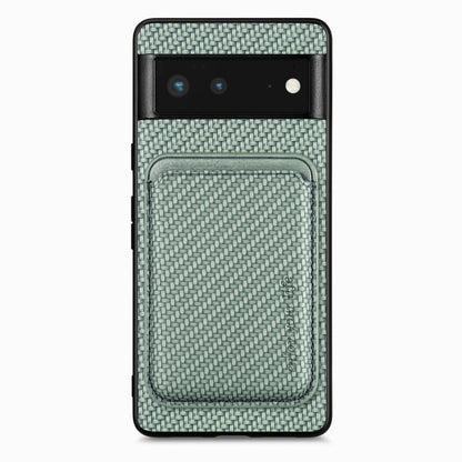 Carbon Fiber Leather Card Magsafe Phone Case, For Google Pixel 10 Pro XL, For Google Pixel 9 Pro XL, For Google Pixel 10 / 10 Pro, For Google Pixel 9 / 9 Pro, For Google Pixel 9a, For Google Pixel 7 Pro, For Google Pixel 7, For Google Pixel 6
