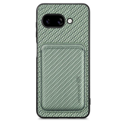 Carbon Fiber Leather Card Magsafe Phone Case, For Google Pixel 10 Pro XL, For Google Pixel 9 Pro XL, For Google Pixel 10 / 10 Pro, For Google Pixel 9 / 9 Pro, For Google Pixel 9a, For Google Pixel 7 Pro, For Google Pixel 7, For Google Pixel 6