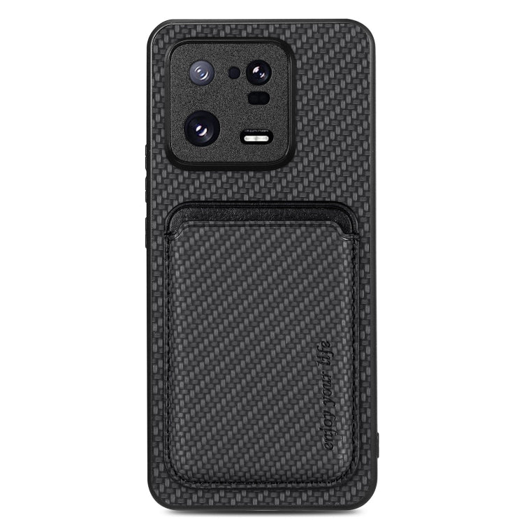 Carbon Fiber Leather Card Magnetic Phone Case, For Redmi K80 Pro / Poco F7 Ultra, For Redmi K80 / Poco F7 Pro, For Redmi Turbo 4, For Xiaomi Poco X7 Pro, For Xiaomi 15 Pro, For Xiaomi 15, For Xiaomi Redmi Note 14 5G, For Xiaomi Redmi Note 14 Pro+ 5G���...