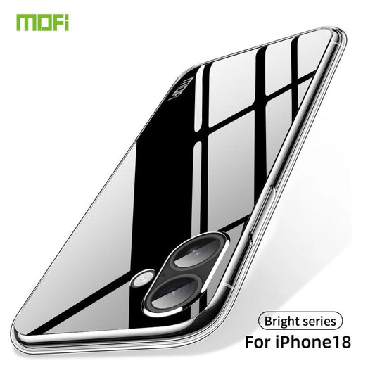 MOFI Ming Series Ultra-thin TPU Phone Case, For iPhone 18, For iPhone 18 Pro, For iPhone 18 Pro Max, For iPhone 17 Pro Max, For iPhone 17 Pro, For iPhone 17, For iPhone Air, For iPhone 16 Pro Max, For iPhone 16 Pro, For iPhone 16 Plus, For iPhone 16   ...