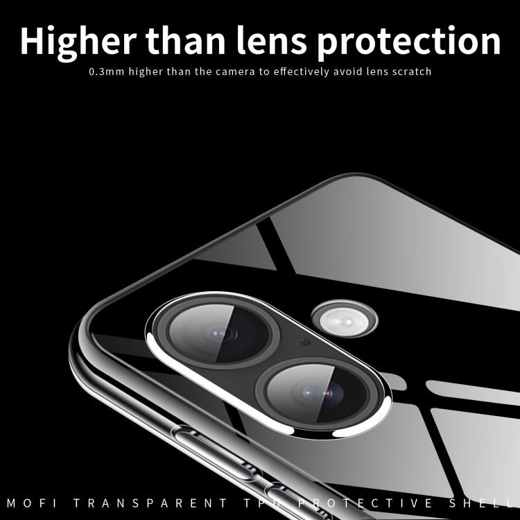 MOFI Ming Series Ultra-thin TPU Phone Case, For iPhone 18, For iPhone 18 Pro, For iPhone 18 Pro Max, For iPhone 17 Pro Max, For iPhone 17 Pro, For iPhone 17, For iPhone Air, For iPhone 16 Pro Max, For iPhone 16 Pro, For iPhone 16 Plus, For iPhone 16   ...