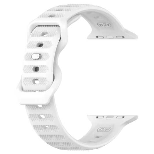 Reverse Buckle Dot Texture Silicone Watch Band, For Apple Watch Ultra 49mm, For Apple Watch 8 41mm, For Apple Watch 8 45mm, For Apple Watch SE 2022 40mm, For Apple Watch SE 2022 44mm, For Apple Watch 7 41mm, For Apple Watch 7 45mm, For Apple Watch SE 4...