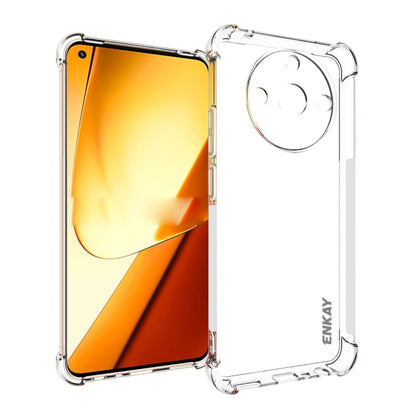 ENKAY Transparent TPU Shockproof Anti-slip Phone Case, For Realme 16T 5G, For Realme 16 Pro+ 5G Global, For Realme 16 Pro 5G Global, For Realme C85 Pro 4G Global, For Realme 15 Pro 5G Global, For Realme 15 5G Global, For Realme 14 Pro 5G               ...