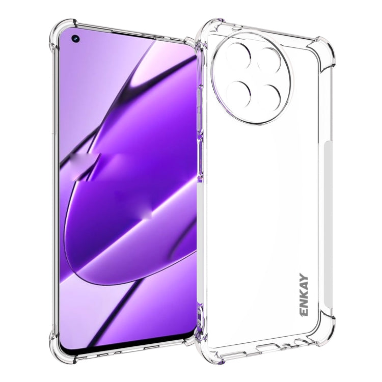 ENKAY Transparent TPU Shockproof Anti-slip Phone Case, For Realme 16 Pro+ 5G Global, For Realme 16 Pro 5G Global, For Realme C85 Pro 4G Global, For Realme 15 Pro 5G Global, For Realme 15 5G Global, For Realme 14 Pro 5G, For Realme 14X 5G Global        ...