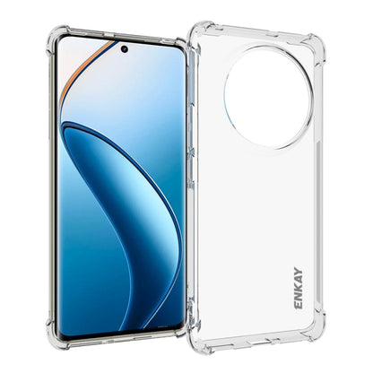 ENKAY Transparent TPU Shockproof Anti-slip Phone Case, For Realme 16 Pro+ 5G Global, For Realme 16 Pro 5G Global, For Realme C85 Pro 4G Global, For Realme 15 Pro 5G Global, For Realme 15 5G Global, For Realme 14 Pro 5G, For Realme 14X 5G Global        ...