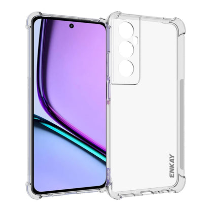 ENKAY Transparent TPU Shockproof Anti-slip Phone Case, For Realme 16 Pro+ 5G Global, For Realme 16 Pro 5G Global, For Realme C85 Pro 4G Global, For Realme 15 Pro 5G Global, For Realme 15 5G Global, For Realme 14 Pro 5G, For Realme 14X 5G Global        ...
