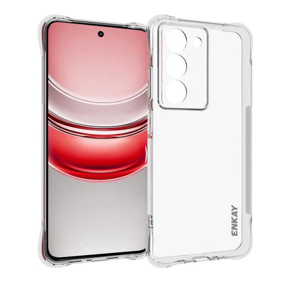 ENKAY Transparent TPU Shockproof Anti-slip Phone Case, For Realme 16 Pro+ 5G Global, For Realme 16 Pro 5G Global, For Realme C85 Pro 4G Global, For Realme 15 Pro 5G Global, For Realme 15 5G Global, For Realme 14 Pro 5G, For Realme 14X 5G Global        ...