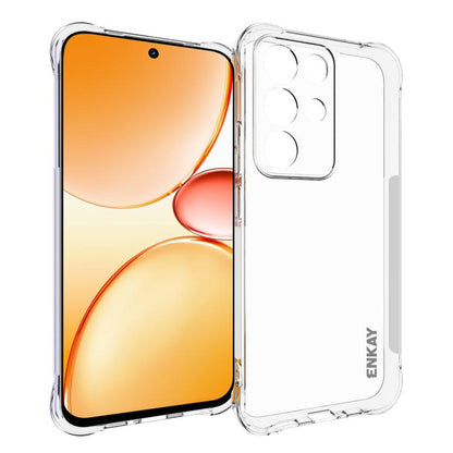 ENKAY Transparent TPU Shockproof Anti-slip Phone Case, For Realme 16T 5G, For Realme 16 Pro+ 5G Global, For Realme 16 Pro 5G Global, For Realme C85 Pro 4G Global, For Realme 15 Pro 5G Global, For Realme 15 5G Global, For Realme 14 Pro 5G               ...