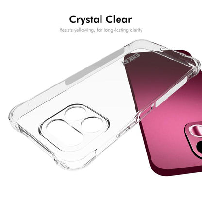 ENKAY Transparent TPU Shockproof Anti-slip Phone Case, For Realme 16T 5G, For Realme 16 Pro+ 5G Global, For Realme 16 Pro 5G Global, For Realme C85 Pro 4G Global, For Realme 15 Pro 5G Global, For Realme 15 5G Global, For Realme 14 Pro 5G               ...