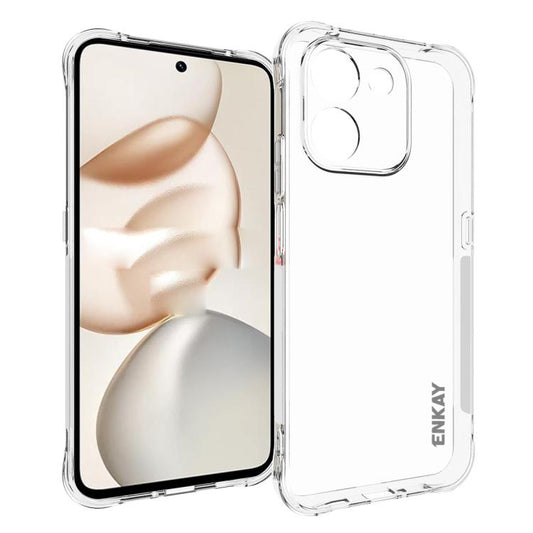 ENKAY Hat-Prince Transparent TPU Shockproof Phone Case, For Honor 600 Smart 5G, For Honor Play 80 Plus 5G, For Honor 600 Pro Global, For Honor Magic8 Pro Air 5G, For Honor Magic8 Pro, For Honor Magic8, For Honor Play10 4G Global, For Honor X6c 4G      ...