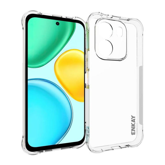 ENKAY Hat-Prince Transparent TPU Shockproof Phone Case, For Honor X6e 4G, For Honor 600 Smart 5G, For Honor X7e 4G, For Honor Play 80 Plus 5G, For Honor 600 Pro Global, For Honor Magic8 Pro Air 5G, For Honor Magic8 Pro, For Honor Magic8
