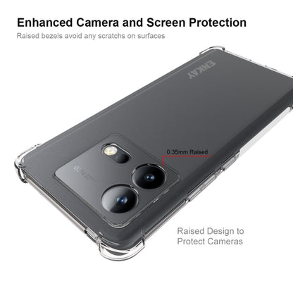 ENKAY Transparent TPU Shockproof Anti-slip Phone Case, For vivo iQOO Neo8 5G / Neo8 Pro 5G, For vivo Y35+, For vivo V29e, For vivo Y17s 4G Global, For vivo iQOO Z7 5G Global, For vivo Y36 4G EU Version