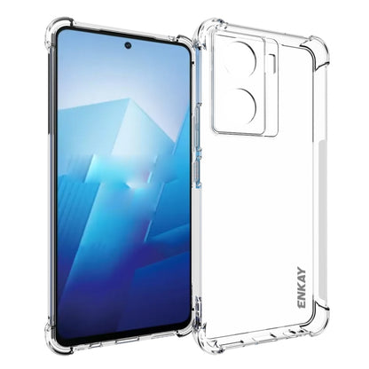 ENKAY Transparent TPU Shockproof Anti-slip Phone Case, For vivo Y17s 4G Global, For vivo iQOO Neo8 5G / Neo8 Pro 5G, For vivo Y35+, For vivo V29e, For vivo iQOO Z7 5G Global, For vivo Y36 4G EU Version