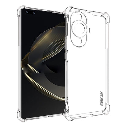 ENKAY Hat-Prince Transparent TPU Shockproof Phone Case, For Huawei Pura 90 Pro Max 5G, For Huawei Pura 90 Pro 5G, For Huawei Pura 90 5G, For Huawei Pura 80 Ultra, For Huawei Pura 80, For Huawei Enjoy 70X, For Huawei Mate 70 Pro, For Huawei Mate 70     ...